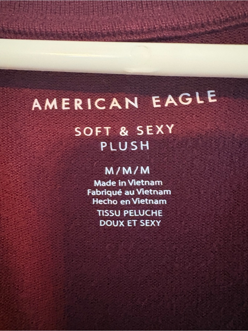Size medium American Eagle Outfitters Long Sleeve V-Neck Top - Picture 2 of 4